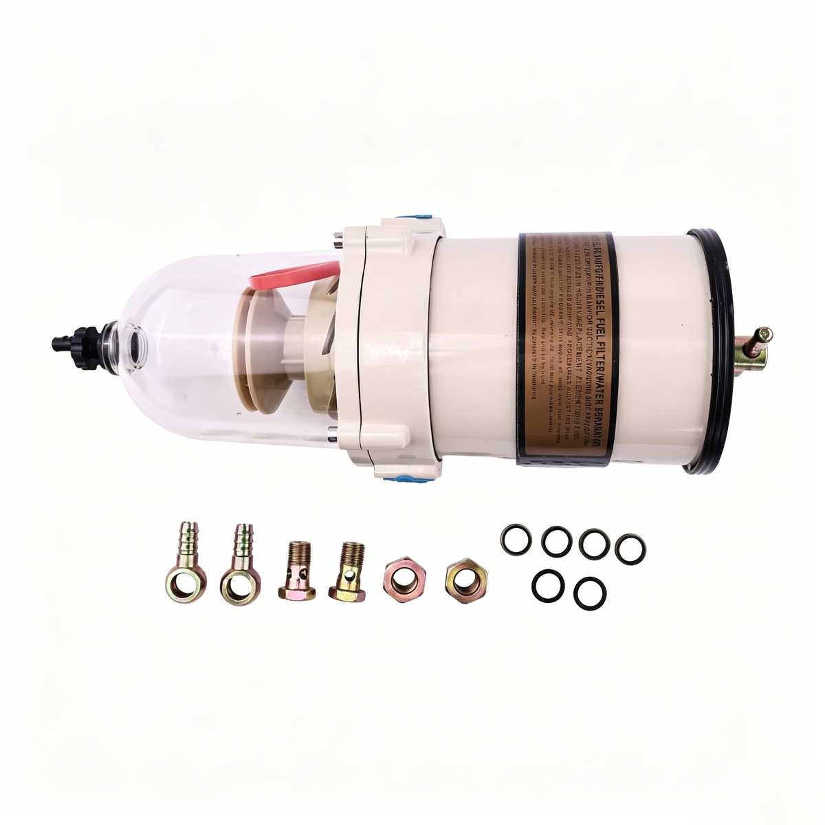 Fuel Filter Water Separator Without Hole VOE14621335 for Volvo Excavator EC170D EC200B EC200D EC210B EC210D EC240B EC250D EC290B EC300D EC350D EC380D