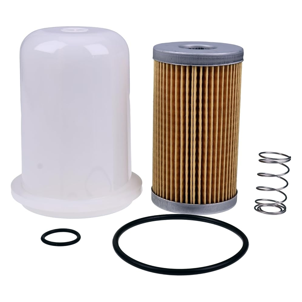 Fuel Filter With O-ring & Bowl 15231-43560 1T021-43580 for Kubota Tractor B7100 B6100 B4200D B6000DT B6200D B7300 Excavator K-008 KH-007H - KUDUPARTS