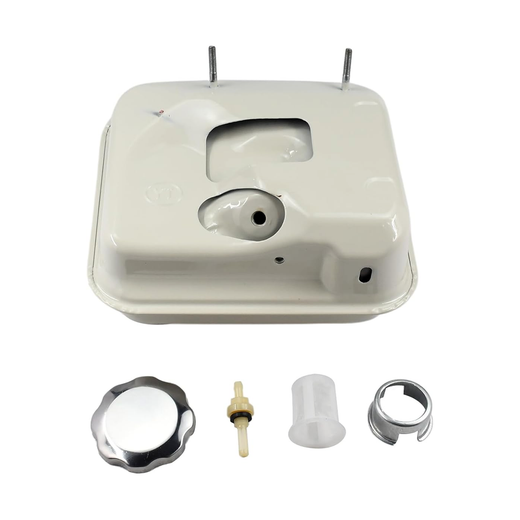 Fuel Gas Tank & Chrome Cap 17510-24H-000ZA for Honda Engine GX120 GX160 GX17510 - KUDUPARTS