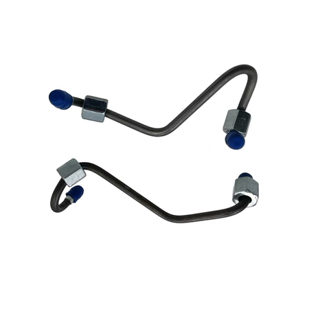 Fuel Injection Line Kit 16851-53720 16851-53710 for Kubota Engine Z482 D722 Tractor B7300HSD B7400HSD B7410D BX1800D - KUDUPARTS