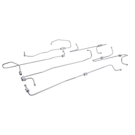 Fuel Injection Line Kit for Caterpillar CAT Engine 3406B Loader 980C 980G 980F - KUDUPARTS