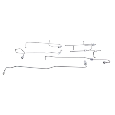 Fuel Injection Line Kit for Caterpillar CAT Engine 3406B Loader 980C 980G 980F - KUDUPARTS