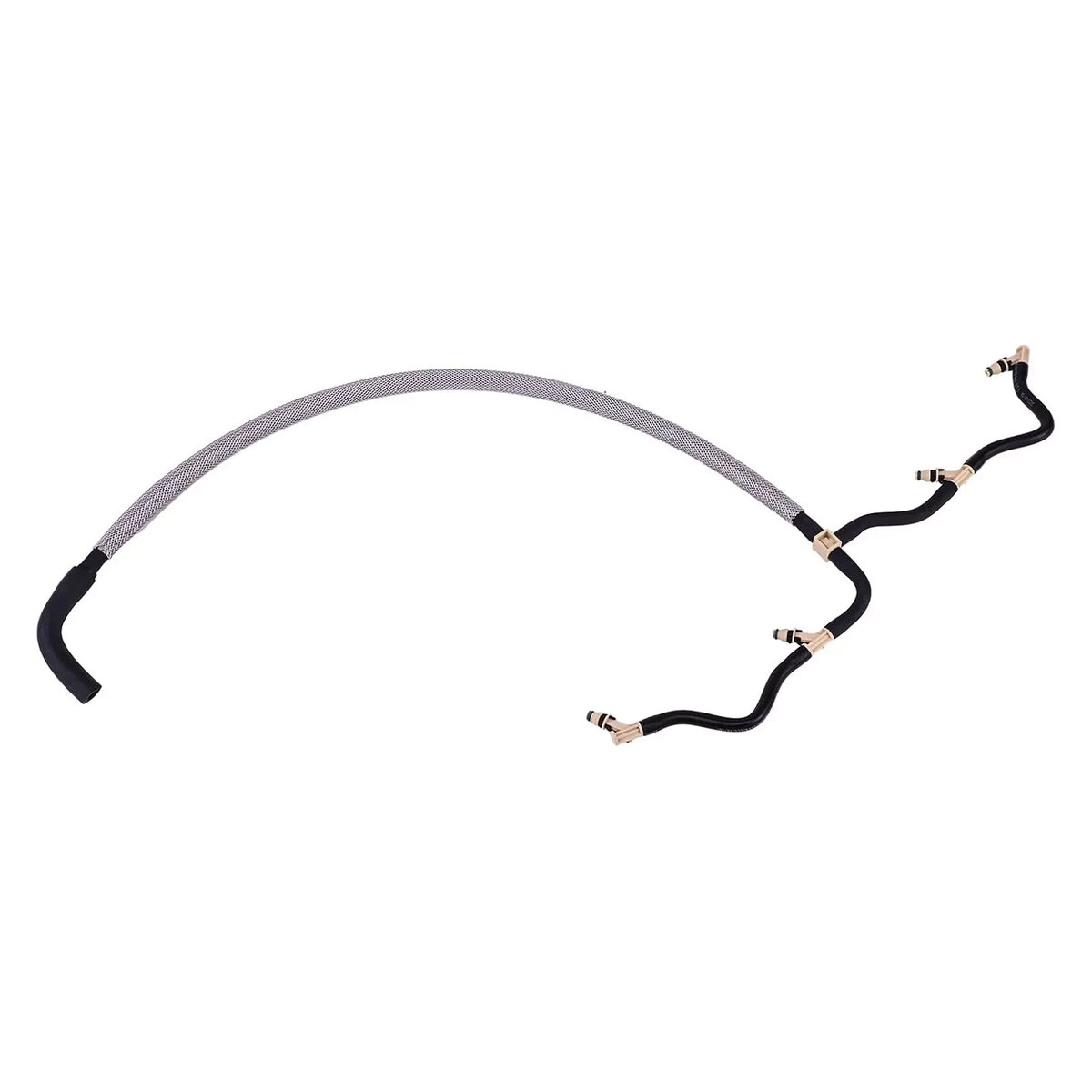 Fuel Injector Leak Back Pipe 320/07355 for JCB Engine 444 Eco Max TIER 4 Loader 3CX 4CX - KUDUPARTS