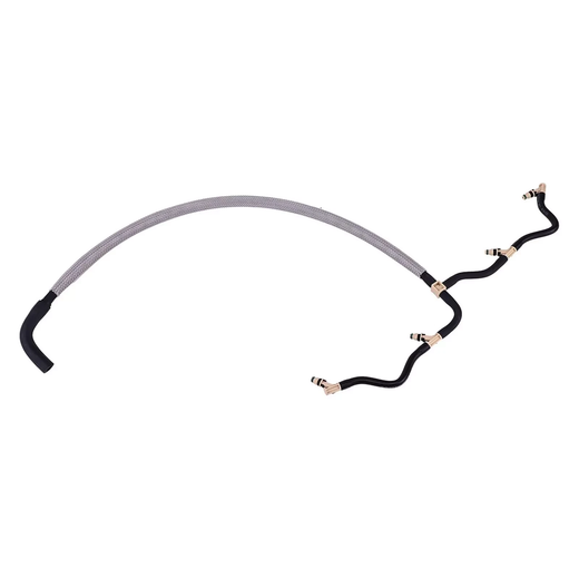 Fuel Injector Leak Back Pipe 320/07355 for JCB Engine 444 Eco Max TIER 4 Loader 3CX 4CX - KUDUPARTS