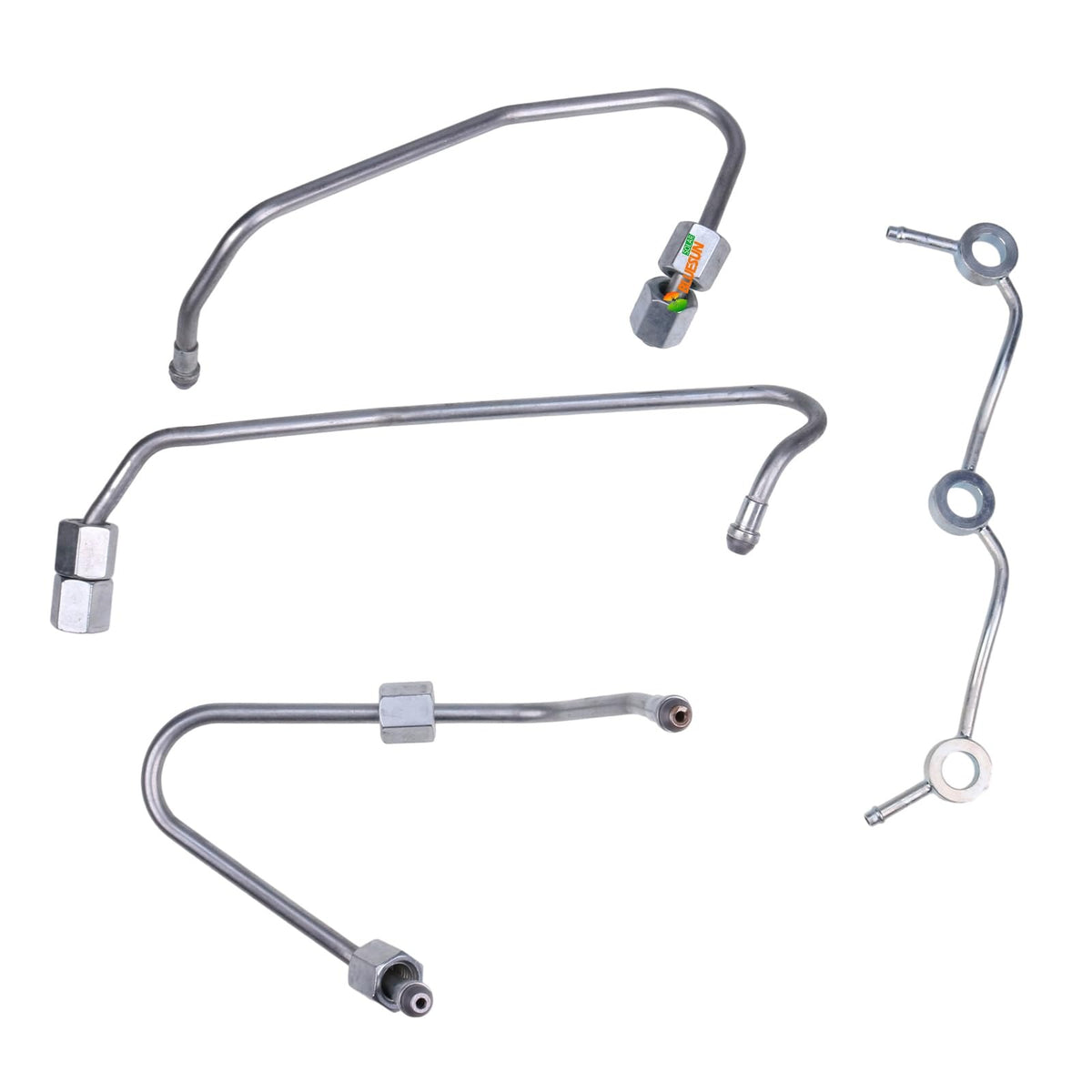Fuel Injector Pipe Set for Kubota Engine D1105 Bobcat Loader 463 553 S70 B100 Excavator E25 E27Z - KUDUPARTS