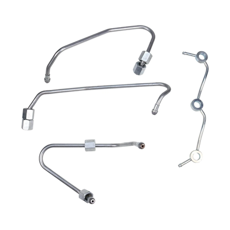 Fuel Injector Pipe Set for Kubota Engine D1105 D1105-E4B Jacobsen Fairway Mower SLF1880 LF510 Cushman Truckster Haulster Sprayte - KUDUPARTS