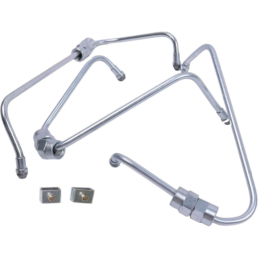 Fuel Injector Pipe Set for Kubota Engine D1402 Bobcat Skid Steer Loader 643 645 743 - KUDUPARTS