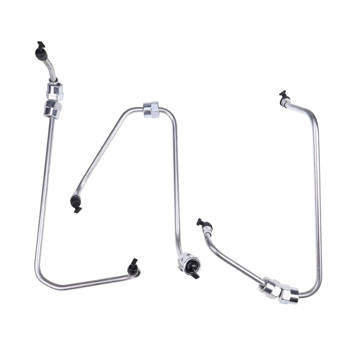Fuel Injector Pipe Set for Kubota Engine V1702 Bobcat Skid Steer Loader 645 743 - KUDUPARTS