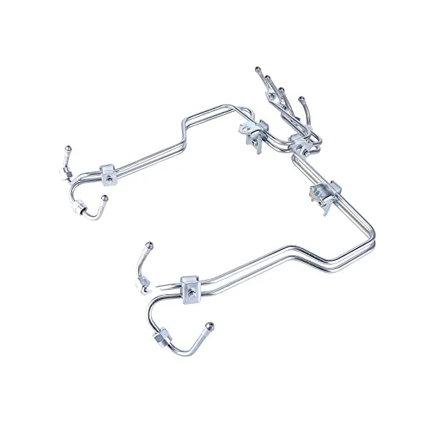 Fuel Injector Supply Tube Line Kit 3960783 3960784 for Cummins Engine 6B5.9 6BT 5.9L 1991-1993 Dodge Pickup