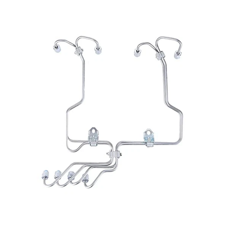 Fuel Injector Supply Tube Line Kit 3960783 3960784 for Cummins Engine 6B5.9 6BT 5.9L 1991-1993 Dodge Pickup - KUDUPARTS