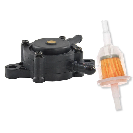 Fuel Pump & Filter 24-393-04-S 24-393-16-S for Kohler Engine CH17 CV17 CH730 CV730 CH13 KT735 CH23 CH640 CH641 CH750 - KUDUPARTS