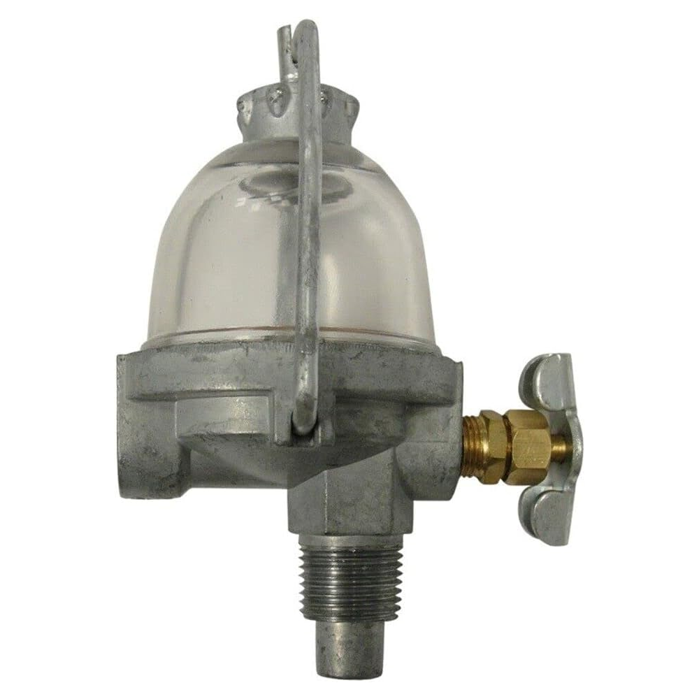 Fuel Sediment Bowl Assembly 03990AB1 A30049 for CASE Tractor 1255 850 450 850C M570 430CK 1010 950 8850 8840 - KUDUPARTS