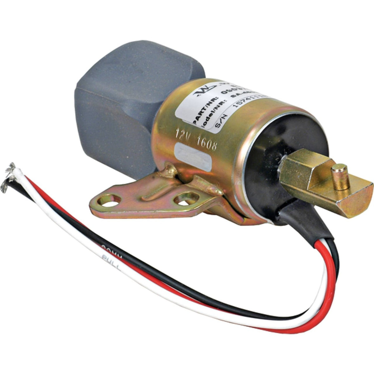 Fuel Shut Down Solnoid 1E231-60011 for Kubota V2203 D722 D902 Z482 Engine - KUDUPARTS