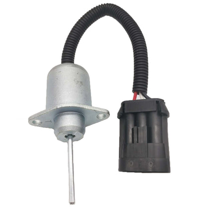 Fuel Shut Off Solenoid 6691498 for Bobcat Skid Steer S510 S530 T110 T140 T180 T190 S150 with 1 Year Warranty