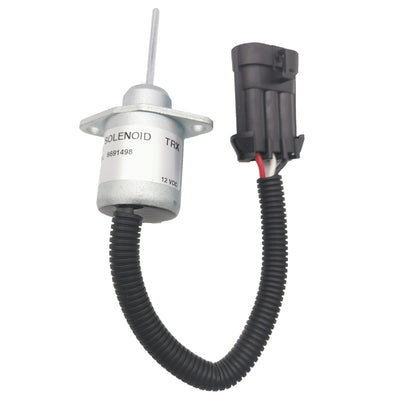 Fuel Shut Off Solenoid 6691498 for Bobcat Skid Steer S510 S530 T110 T140 T180 T190 S150 with 1 Year Warranty