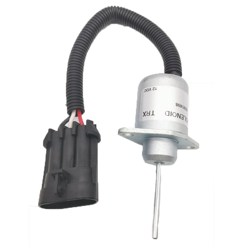 Fuel Shut Off Solenoid 6691498 for Bobcat Skid Steer S510 S530 T110 T140 T180 T190 S150 with 1 Year Warranty