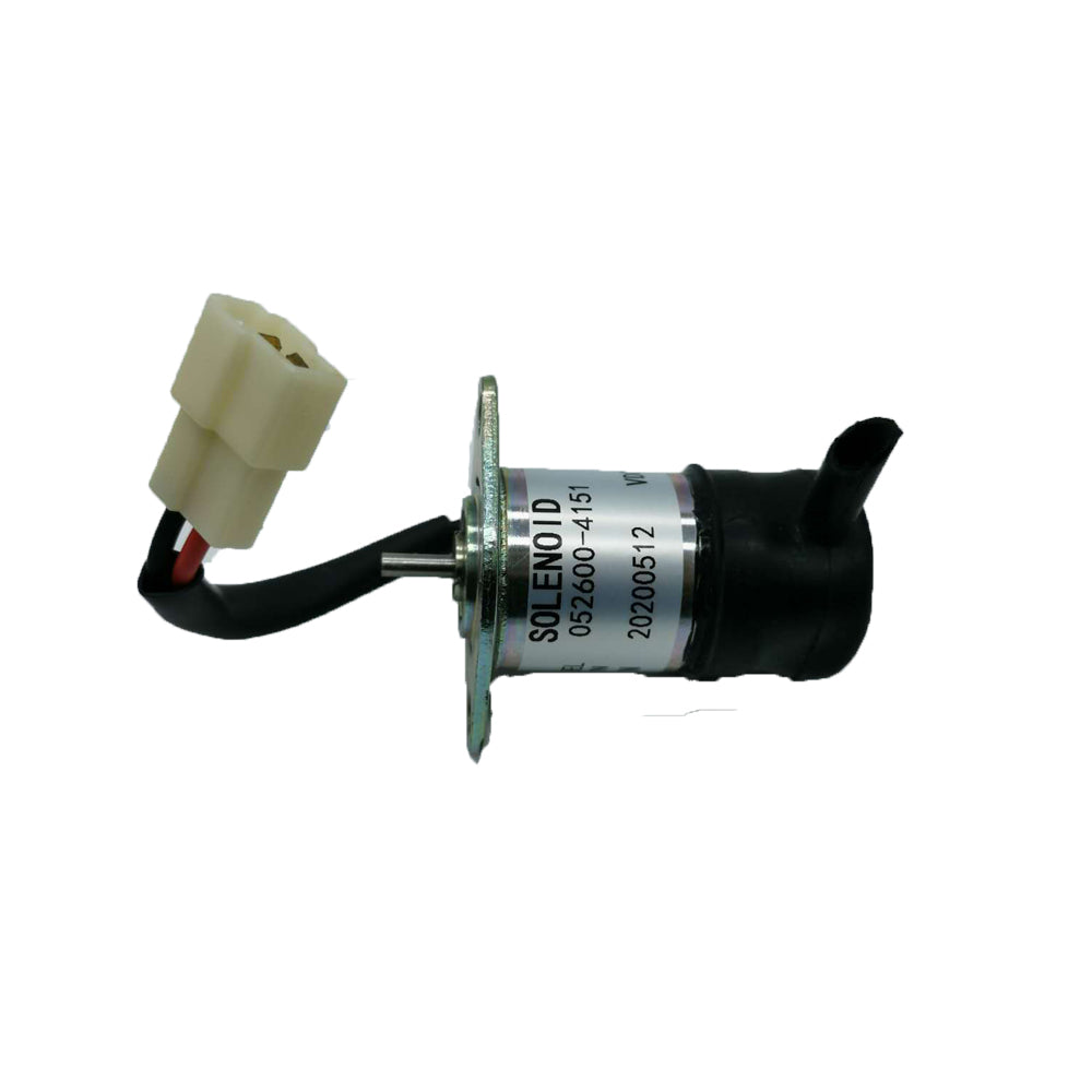 Fuel Shutoff Solenoid 16271-60010 16271-60012 for Kubota R310 BX23D BX2200D F2400 ZD28 ZD1211 ZD1221L ZD1221R ZD1221RL ZD25F D1105