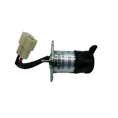 Fuel Shutoff Solenoid 16271-60010 16271-60012 for Kubota R310 BX23D BX2200D F2400 ZD28 ZD1211 ZD1221L ZD1221R ZD1221RL ZD25F D1105