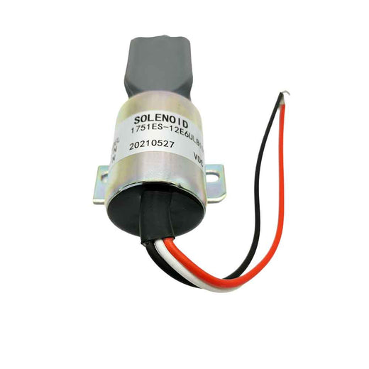 Fuel Shutoff Solenoid Valve Stop Solenoid 1700-1512 1751ES-12E6ULB1S5 for Lincoln Vantage 400 Perkins 404 Engine