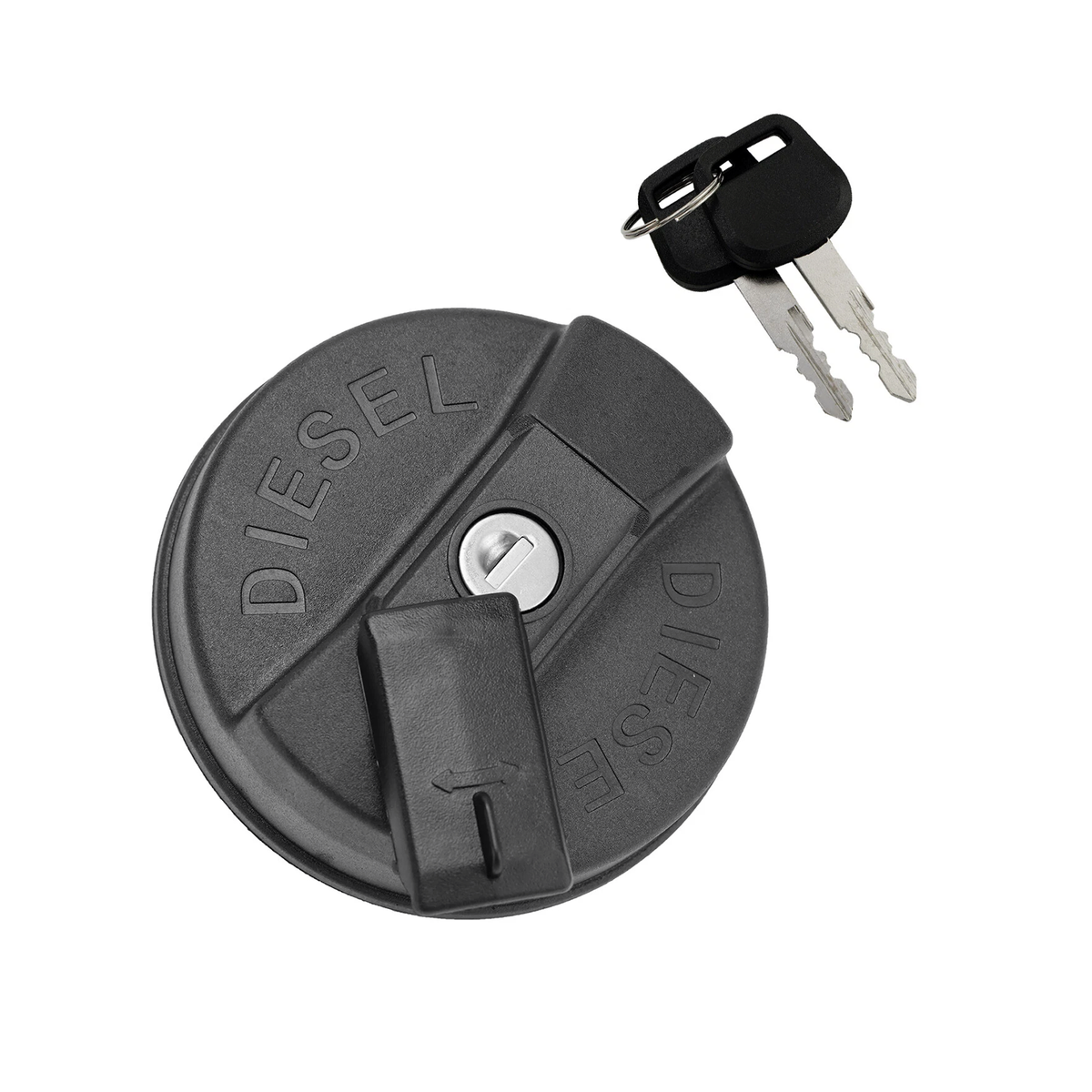 Fuel Tank Cap 332/F4780 331/11403 With 2 Keys for JCB Backhoe Loader 3CX 3D 3DX 4C 4CN 4CX - KUDUPARTS