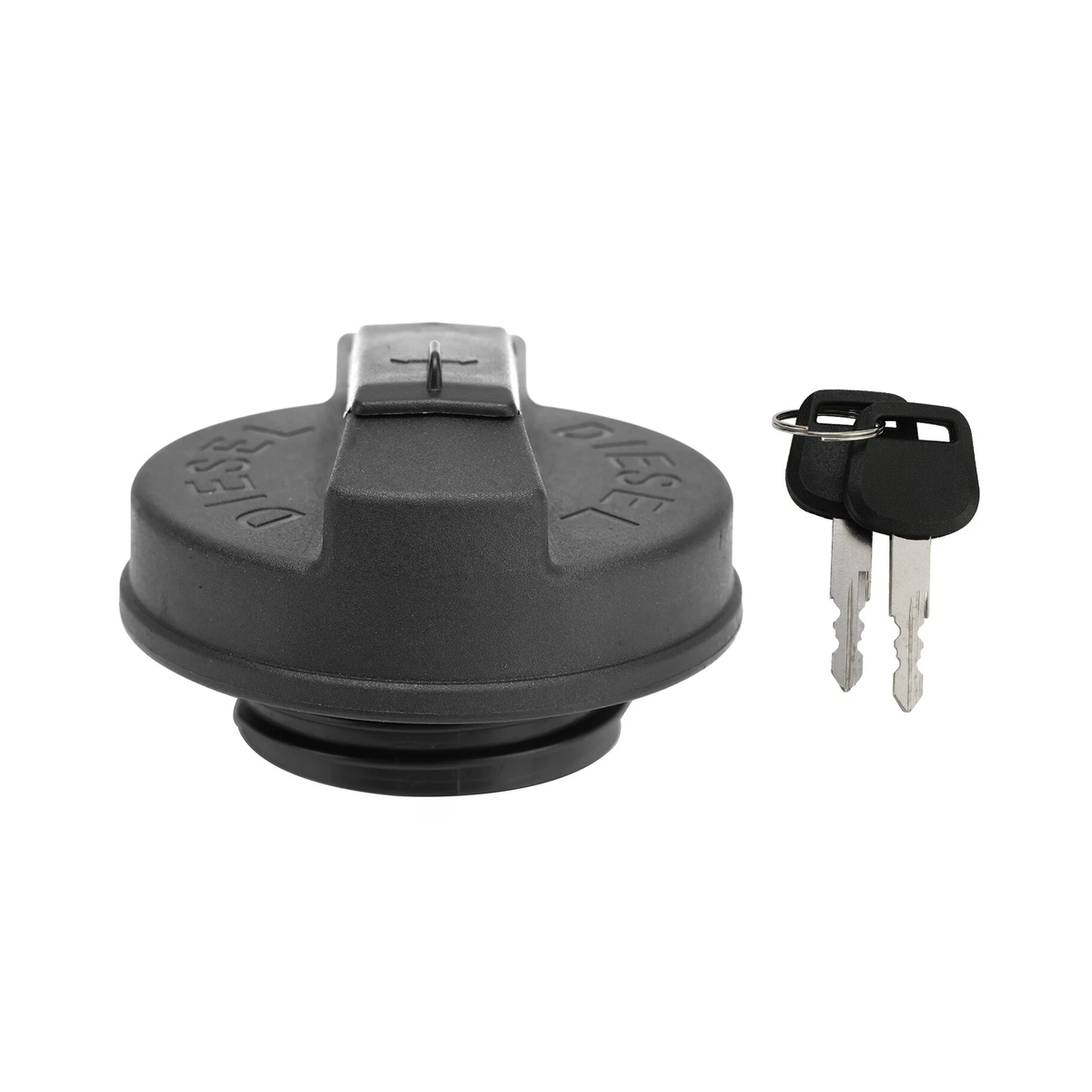 Fuel Tank Cap 332/F4780 331/11403 With 2 Keys for JCB Backhoe Loader 3CX 3D 3DX 4C 4CN 4CX - KUDUPARTS
