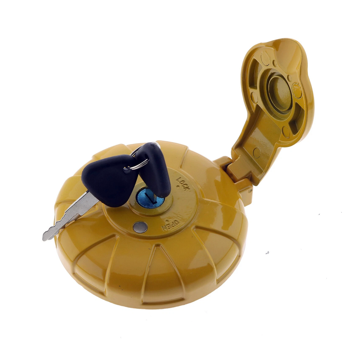 Fuel Tank Cap VOE14528922 with 2 Keys for Volvo Excavator EC140B EC160B EC180B EC240B EC290B EC700B EC460B EC360B EC330B