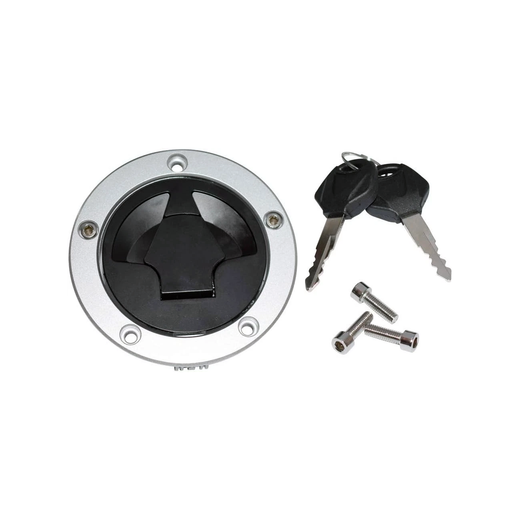 Fuel Tank Cap with 2 Keys 51049-0018 for Kawasaki Motorcycle 1990-1997 ZX1100 Ninja ZX-11 1995-1999 ZX600 Ninja ZX-6R - KUDUPARTS