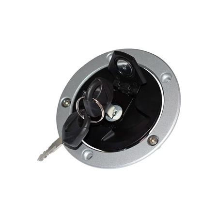 Fuel Tank Cap with 2 Keys 51049-0018 for Kawasaki Motorcycle 1990-1997 ZX1100 Ninja ZX-11 1995-1999 ZX600 Ninja ZX-6R - KUDUPARTS