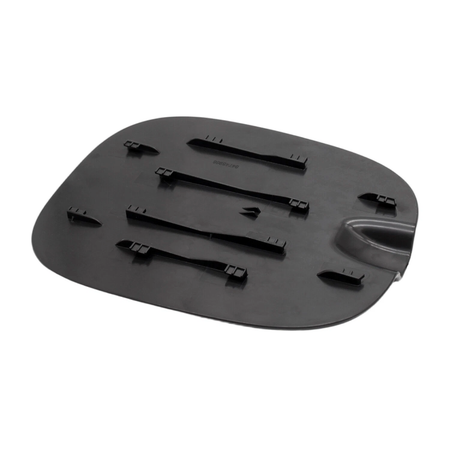 Fuel Tank Filler Door Cover 84745968 for Chevrolet Silverado 1500 LTD 2019-2023 - KUDUPARTS