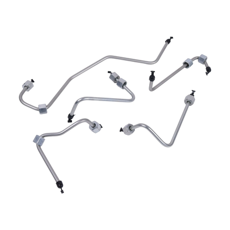 Fuel Tube Kit 420208-00193 420208-00194 for Doosan Engine D24 49HP 61HP 66HP 74HP EPA T4 - KUDUPARTS