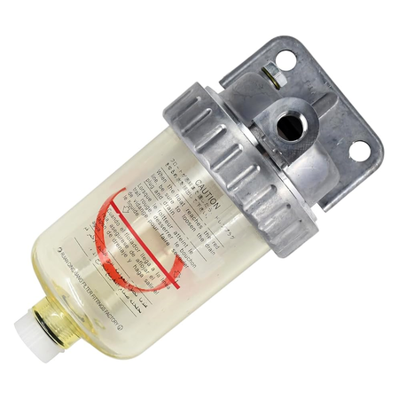 Fuel Water Separator 600-311-7611 for Komatsu SAA6D114E-3D SAA6D114E-3D-WT Engine GD705-5 PC300-8 PC350-8 WA200-6 WA250-6 - KUDUPARTS