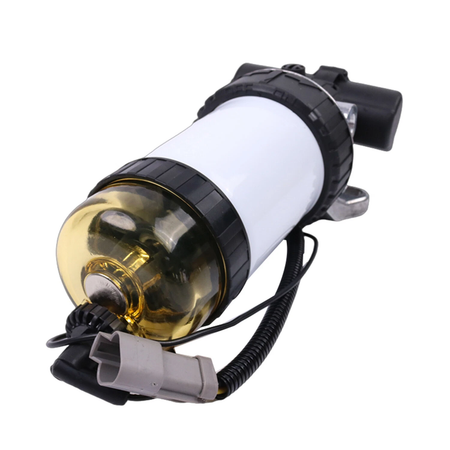 Fuel Water Separator Assembly 258-3442 for Caterpillar CAT Engine 3044C C3.4 Loader 246C 262C 272C 277C 297C 299C - KUDUPARTS