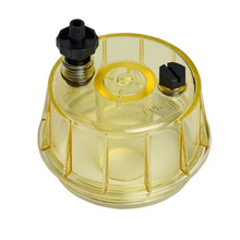 Fuel Water Separator Clear Bowl 129-0375 for Caterpillar CAT Excavator 5110B 345B 365B 385B Truck 725 730 735 740 D350E D400E 771D 775D