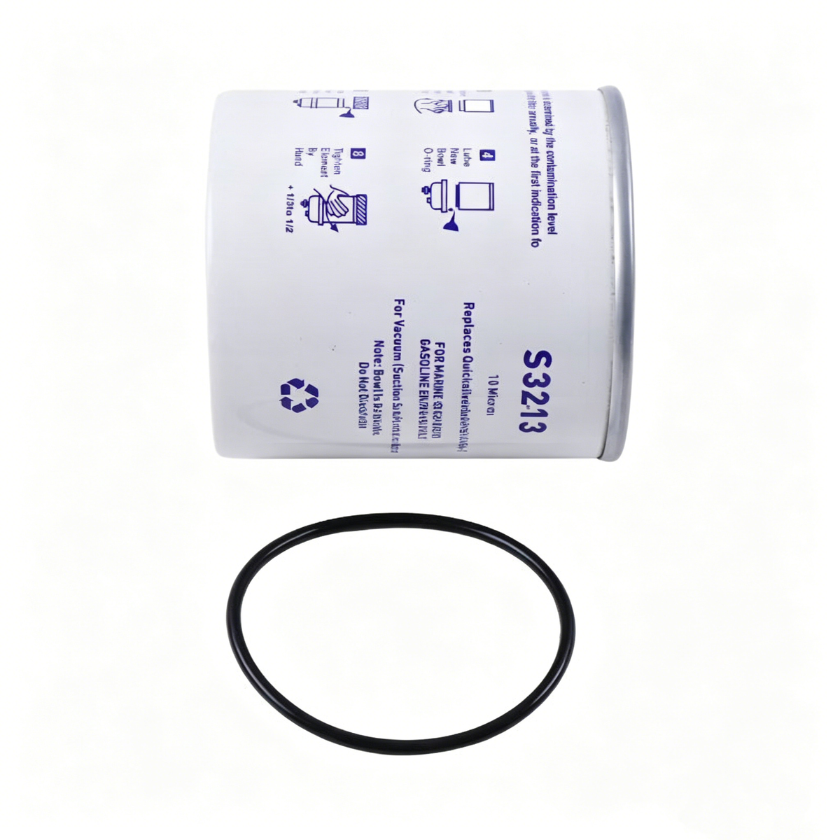Fuel Water Separator Filter 18-7919 S3213 for Mercury Outboard Motor Sierra Marine - KUDUPARTS