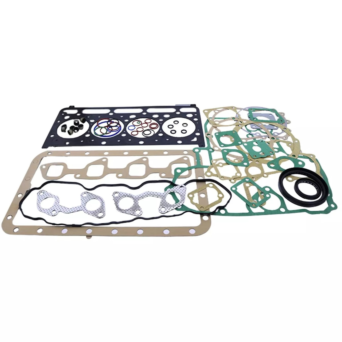 Full Gasket Kit for Kubota V2203 V2203E V2203-M V2203-M-DI Engine - KUDUPARTS