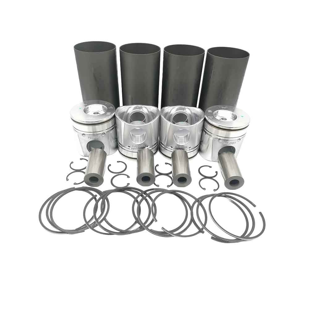 Juego de juntas+pistón+anillo+cojinetes+arandela para Cummins 3.9L 4BT Hyundai R130-5