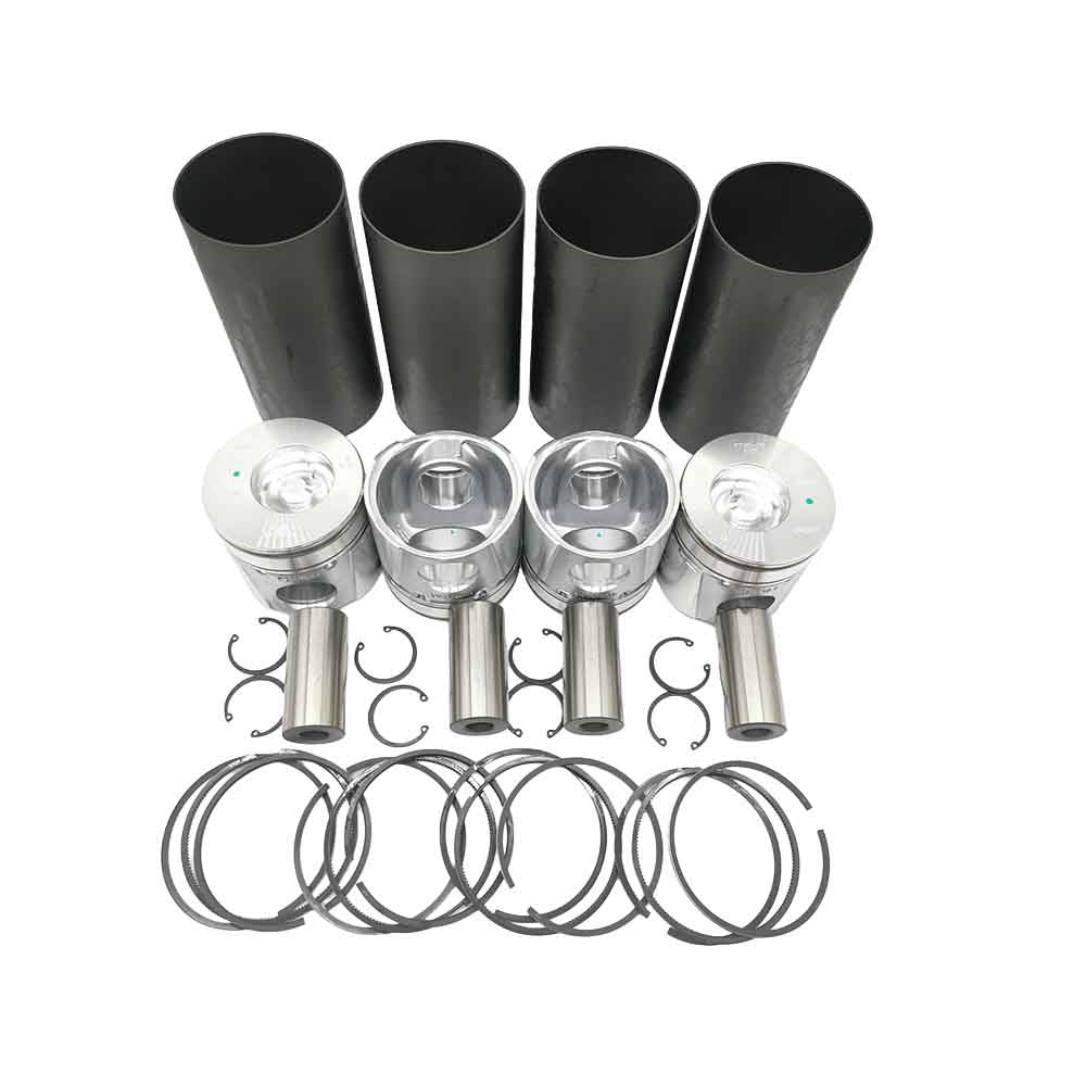 Juego de juntas+pistón+anillo+cojinetes+arandela para Cummins 3.9L 4BT Hyundai R130-5
