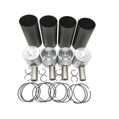 Juego de juntas+pistón+anillo+cojinetes+arandela para Cummins 3.9L 4BT Hyundai R130-5