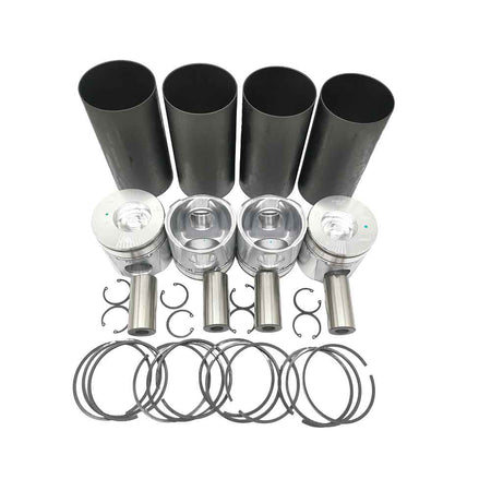 Gasket Set+Piston+Ring+Bearings+Washer for Cummins 3.9L 4BT Hyundai R130-5