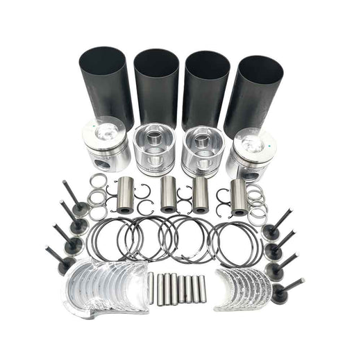 Gasket Set+Piston+Ring+Bearings+Washer for Cummins 3.9L 4BT Hyundai R130-5