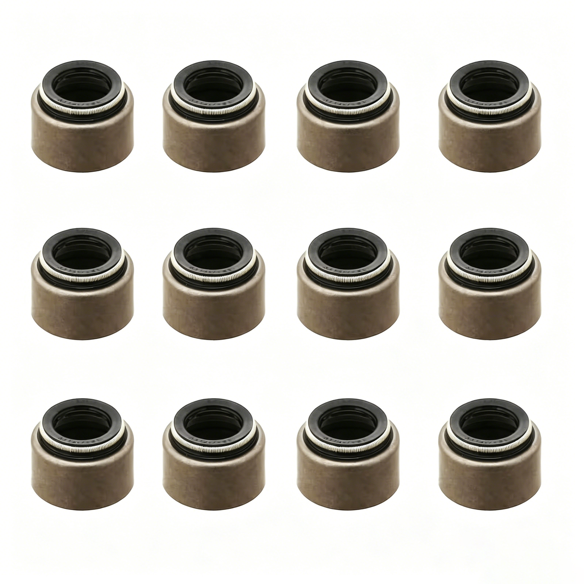 12 Pieces Valve Stem Seal 3170134 3090426 for Cummins Engine K19 QSK19 QSK45 QSK60 Komatsu Truck AFE48-CQ AFE48-CX - KUDUPARTS