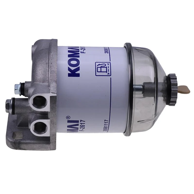 Glass Bowl Fuel Filter Assembly 1692890M91 for Massey Ferguson Tractor 50 65 135 150 165 174 180 230 235 - KUDUPARTS
