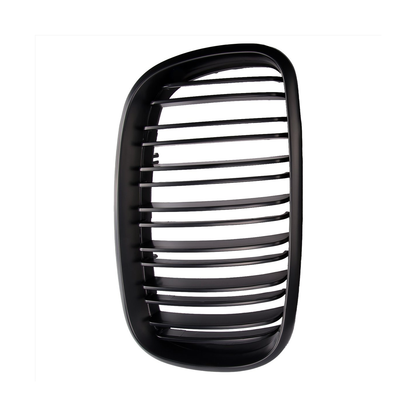 Gloss Black Dual Slats Front Kidney Grill Grille 51712334708 51712334710 for BMW F15 F16 X5 X6 2014-2018