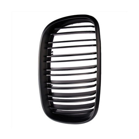 Gloss Black Dual Slats Front Kidney Grill Grille 51712334708 51712334710 for BMW F15 F16 X5 X6 2014-2018 - KUDUPARTS