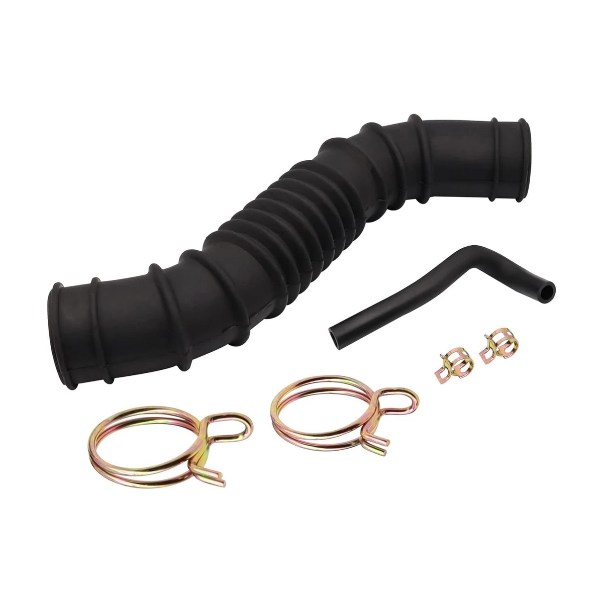 Golf Cart Air Intake Hose and Crankcase Vent Tube Repair Set with Clamp 101837101 1017466 for Club Car DS - KUDUPARTS