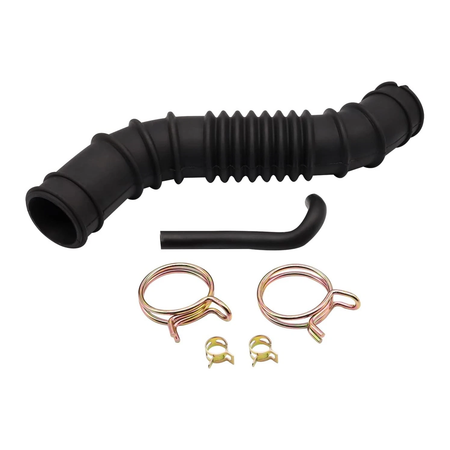 Golf Cart Air Intake Hose and Crankcase Vent Tube Repair Set with Clamp 101837101 1017466 for Club Car DS - KUDUPARTS