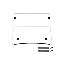 Golf Cart Fold Down Impact Resistant Windshield for Yamaha G14 G16 G19 Driver 2017-Up