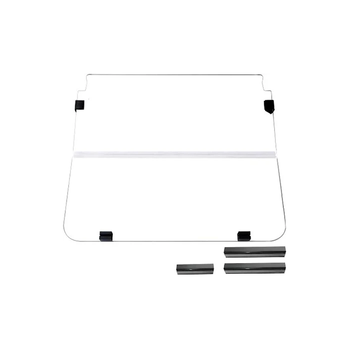 Golf Cart Foldable Windshield with Anti-UV and Impact Resistant Acrylic for Yamaha G22 2003-2006 - KUDUPARTS