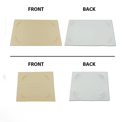 Fundas de asiento delantero para carrito de golf de cuero sintético compatibles con Club Car DS 1982-2000