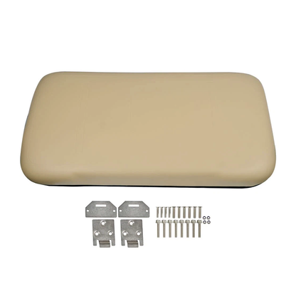 Golf Cart Seat Cushion Tan Color Front Bottom Seat for EZGO Medalist, TXT 1994 to 2013